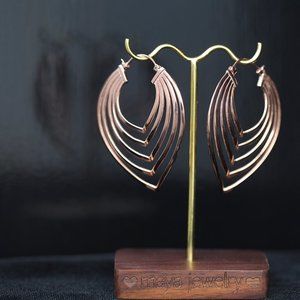 Maya Shapeshifter Earrings in Rose Gold